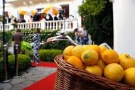 Artists For Peace And Justice Cocktail Event Celebrating Presented On The Lemon Lemon Terrace At Villa AH Cannes